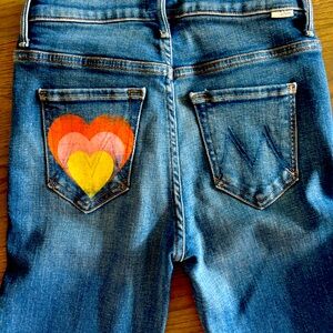 MOTHER SUPER STUNNER ANKLE SIZE 24. Like new